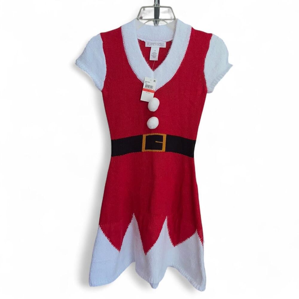 Planet Gold Santa Claus dress size XS
